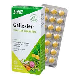 Abbildung: Gallexier Kräuter-Tabletten Salus 84 St, Tabletten PZN 08815049