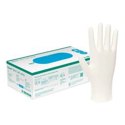 Abbildung: Vasco Nitril white Untersuchungshandschuhe Größe S 150 St, Handschuhe PZN 08815173