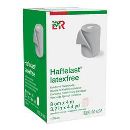 Abbildung: Haftelast Fixierbinde kohäs.latexfrei 8 cm x 4 m creme 1 St, Binden PZN 08816540