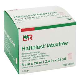 Abbildung: Haftelast Fixierbinde kohäs.latexfrei 6 cm x 20 m creme 1 St, Binden PZN 08817203