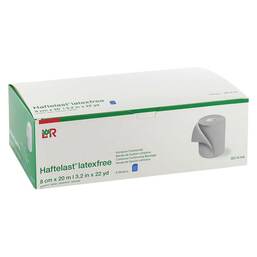 Abbildung: Haftelast Fixierbinde kohäs.latexfrei 8 cm x 20 m blau 6 St, Binden PZN 08817321