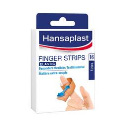 Abbildung: Hansaplast Fingerstrips 12x1,9cm Elastic 16 St PZN 08818214