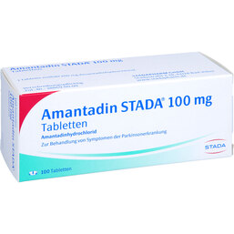 Abbildung: Amantadin STADA 100 mg Tabletten 100 St, Tabletten PZN 08818272