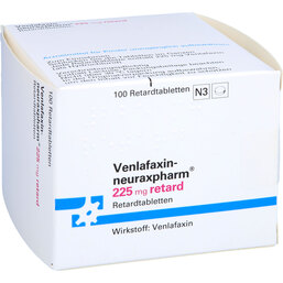 Abbildung: Venlafaxin neuraxpharm 225 mg retard Tabletten 100 St, Retard-Tabletten PZN 08819745