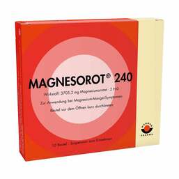 Abbildung: Magnesorot 240 Beutel Beutel, 10 St PZN 08826780