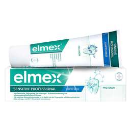Abbildung: Elmex Sensitive Professional plus sanftes Zahnweiß 75 ml, Zahnpasta PZN 08839506