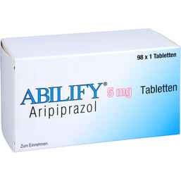 Abbildung: Abilify 5 mg Tabletten 98 St, Tabletten PZN 08844111