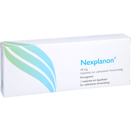 Abbildung: Nexplanon Implantat 1 St, Implantat PZN 08844803