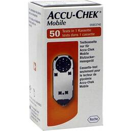 Abbildung: Accu Chek Mobile Testkassette Plasma II 50 St, Teststreifen PZN 08863657