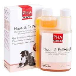 Abbildung: PHA Haut- und Fellvital für Hunde flüssig Flüssigkeit, 250 ml PZN 08869068