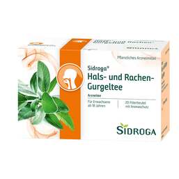 Abbildung: Sidroga Hals- und Rachen-Gurgeltee Filterbeutel Tee, 20X2.5 g PZN 08871214