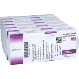 Abbildung: Novaminsulfon Injekt 1000 mg Ampullen 100X2 ml, Injektionslösung PZN 08871579