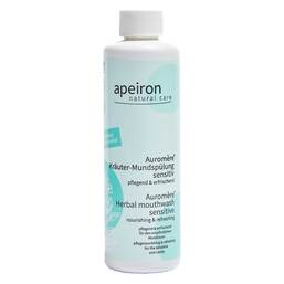 Abbildung: Auromere Kräuter Mundspülung sensitiv 250 ml, Öl PZN 08876996