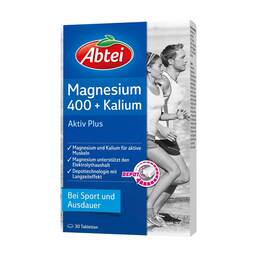 Abbildung: Abtei Magnesium + Kalium Depot Tabletten Tabletten, 30 St PZN 08878067