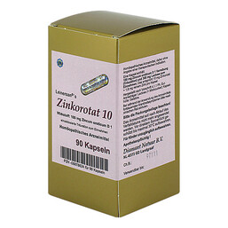 Abbildung: Zinkorotat 10 Leinersan Kapseln Kapseln, 90 St PZN 08878624
