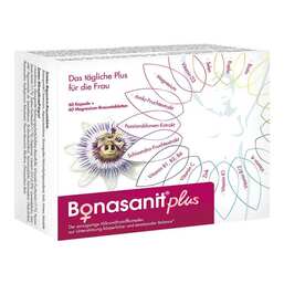 Abbildung: Bonasanit plus 60 Kapseln / 60 Brausetabletten Kombipackung Kombipackung, 1 St PZN 08881922
