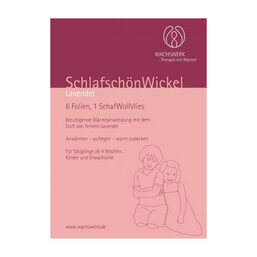 Abbildung: Schlafschön Wickel Lavendel Wachswerk 6 St, Folie PZN 08882318
