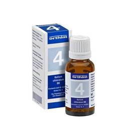 Abbildung: Biochemie Globuli 4 Kalium chloratum D 6 Globuli, 15 g PZN 08884470
