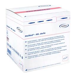Abbildung: Mullkompressen 5x5cm 8-fach 25X2 St, Kompressen PZN 08888858