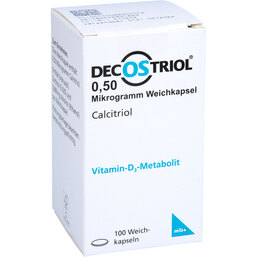 Abbildung: Decostriol 0,50 µg Weichkapseln 100 St, Weichkapseln PZN 08890507