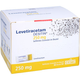 Abbildung: Levetiracetam Desitin 250 mg Granulat 50 St, Granulat PZN 08890950