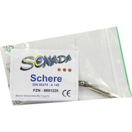 Abbildung: Senada Schere DIN 58279 A 14 1 St PZN 08891228