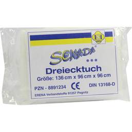 Abbildung: Senada Dreiecktuch DIN 13168 1 St PZN 08891234