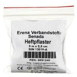 Abbildung: Senada Heftpflaster 5mx2,5cm 1 St PZN 08891240
