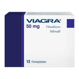 Abbildung: Viagra 50 mg Filmtabletten 12 St, Filmtabletten PZN 08906800