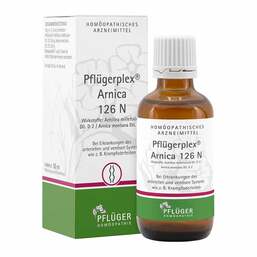 Abbildung: Pflügerplex Arnica 126 N Tropfen 50 ml, Tropfen PZN 08912870