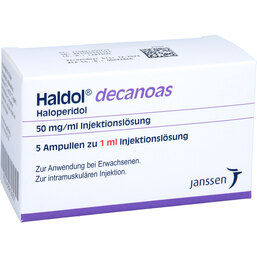 Abbildung: Haldol decanoas Ampullen 5X1 ml, Injektionslösung PZN 08913007