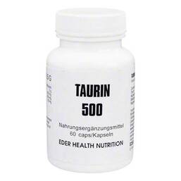 Abbildung: Taurin 500 Kapseln Kapseln, 60 St PZN 08917815