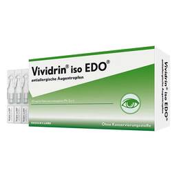 Abbildung: Vividrin Iso EDO Augentropfen, 20X0.5 ml PZN 08921917