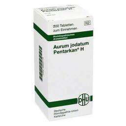 Abbildung: DHU Aurum jodatum Pentarkan H Tabletten Tabletten, 200 St PZN 08922118