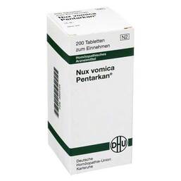 Abbildung: DHU Nux vomica Pentarkan Tabletten Tabletten, 200 St PZN 08922124