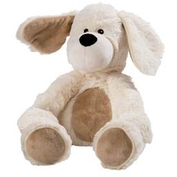 Abbildung: Wärme Stofftier Beddy B. Hund sitzend beige 1 St PZN 08923796