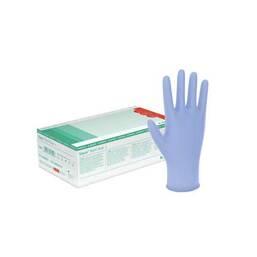 Abbildung: Vasco Nitril blue Untersuchungshandschuhe Größe M 150 St, Handschuhe PZN 08928262