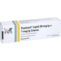 Abbildung: Fucicort Lipid 20 mg / g + 1 mg / g Creme 30 g, Creme PZN 08929497
