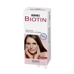Abbildung: Biotin Hermes 2,5 mg Tabletten Tabletten, 90 St PZN 08999552