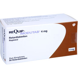 Abbildung: Requip-Modutab 4 mg Retardtabletten 84 St, Retard-Tabletten PZN 09001751