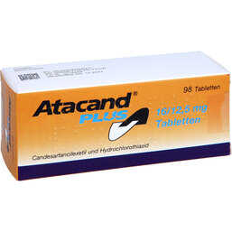 Abbildung: Atacand plus 16 / 12,5 mg Tabletten 98 St, Tabletten PZN 09042891