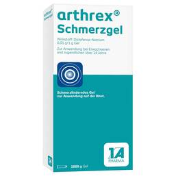 Abbildung: Arthrex Schmerzgel Spender Gel, 1000 g PZN 09043376