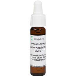 Abbildung: Carbo vegetabilis LM 6 Dilution Dilution, 9 ml PZN 09047902