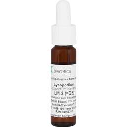 Abbildung: Lycopodium LM 3 Dilution Dilution, 9 ml PZN 09052381