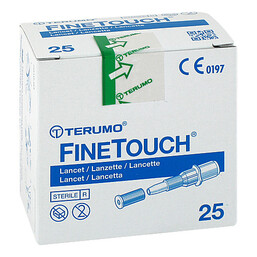 Abbildung: Terumo Finetouch Lanzetten 25 St, Lanzetten PZN 09063723