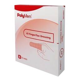 Abbildung: Polymem Finger Wundschnellverband Größe 3 6 St PZN 09063781 