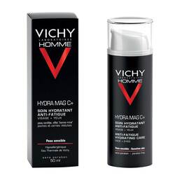 Abbildung: Vichy Homme Hydra Mag C + Feuchtigkeitspflege für Gesicht und Augen Creme, 50 ml PZN 09064214
