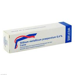 Abbildung: Stibium metallicum praeparatum 0,4% Creme 25 g, Creme PZN 09065679