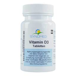 Abbildung: Vitamin D3 Synomed Tabletten Tabletten, 60 St PZN 09069714