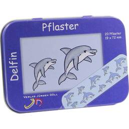 Abbildung: Kinderpflaster Delfin Dose Pflaster, 20 St PZN 09078050
